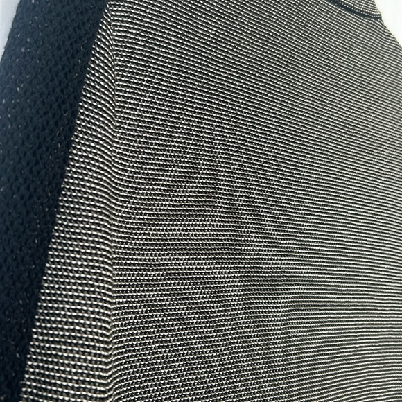 MISOOK FIT BLAZER WOMEN SIZE XS BLACK GRAY MESH SLEEVE - Picture 9 of 12